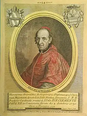 Image illustrative de l’article Girolamo Grimaldi (cardinal, 1730)