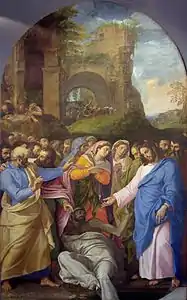 Résurrection de Lazare, Museo del Duomo d'Orvieto, 1556.