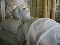 Détail du Gisant de la duchesse de Chartres