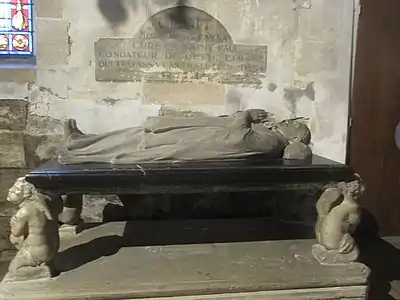 Monument funéraire de l'abbé Antoine Fayet.