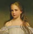 Sa femme Gisèle d'Autriche.