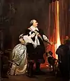 Giulia Grisi et Luigi Lablache dans Les Puritains de Bellini, par François Bouchot.