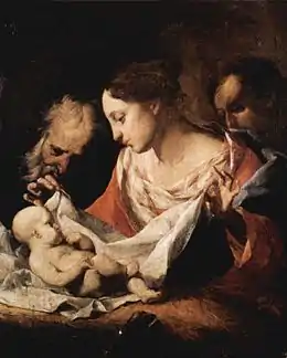 Giuseppe Antonio Petrini : Heilige Familie (1700 - 1750)