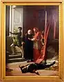 La mort d’Alexandre de Médicis (1865), peinture de Giuseppe Battista Bellucci.