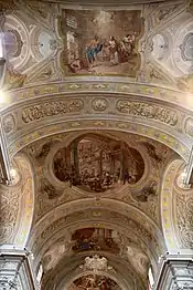Fresques à San Giovanni Battista de Minerbio.