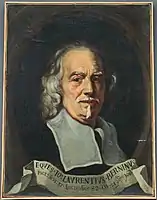 Giuseppe GhezziPortrait de Gian Lorenzo Bernini, 1692, huile sur toile, 64,7 x 48 cm. Accademia di San Luca, Rome, Italie.