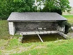 Le lavoir de Glénouze.