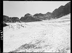 Glacier du Gélas (Alpes-Maritimes), 30 août 1906.
