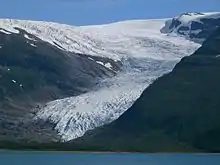 Glacier Svartisen.