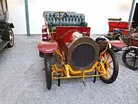 Gladiator Double Phaeton de 1907, 2 cylindres, 2 423 cm3, 12 CV, 45 km/h, Cité de l'automobile – Musée National – Collection Schlumpf, Mulhouse.