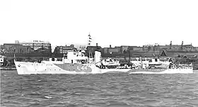 illustration de HNoMS Glaisdale (L44)