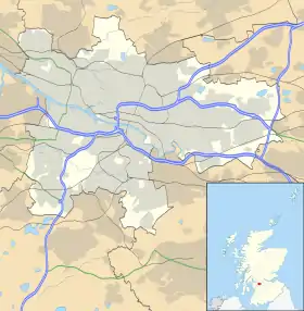 Géolocalisation sur la carte : Glasgow