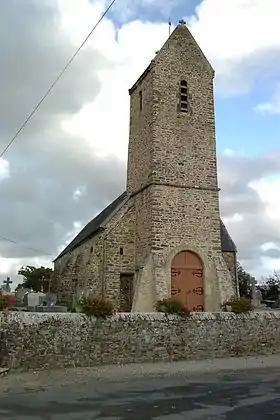 L'église Saint-Pierre de Glatigny.
