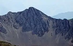 Vue de la face nord de la Gleirschspitze.