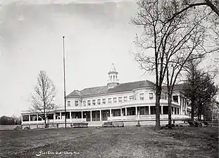 Le Club House en 1901.