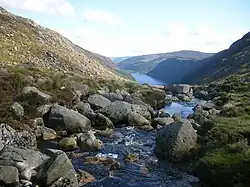 Vue de la vallée depuis sa partie amont.