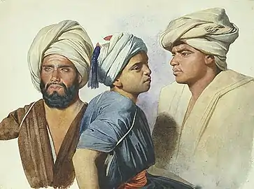 Turbans asiatiques.