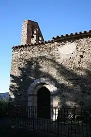 L'église Saint-Étienne de Glorianes.