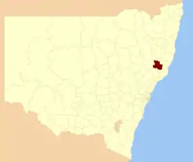 Comté de Gloucester (Australie)