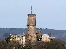 Photo montrant une vieille forteresse.