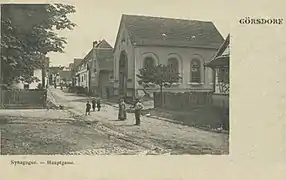 Synagogue en 1908.