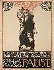 Faust de Goethe (1918), affiche.