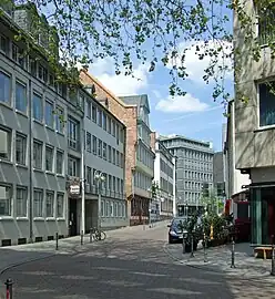 La rue Großer Hirschgraben (2008).
