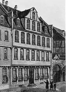 Maison natale de Johann Wolfgang Goethe