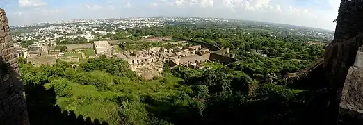 Vue générale du fort.