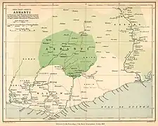« Afrique, Côte d'Or - Ashanti », 1884