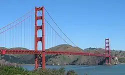 Le pont du Golden Gate de San Francisco.