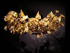 Couronne d'or macédonienne