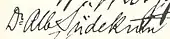signature d'Albert Südekum
