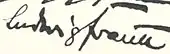 signature de Ludwig Frank