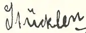 signature de Daniel Stücklen