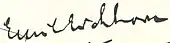 signature d'Emil Eichhorn
