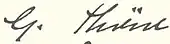signature de Georg Thöne