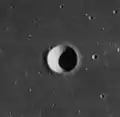 Lunar Orbiter 4, image de Golgi (Schiaparelli D)