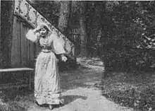 Description de l'image Goncharova in film, 1909.jpg.