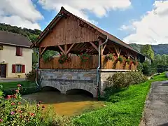 Le lavoir sur le Drigeon.