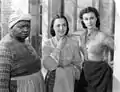 Hattie McDaniel (Mamma), Olivia de Havilland et Vivien Leigh.