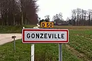 Entrée de Gonzeville.