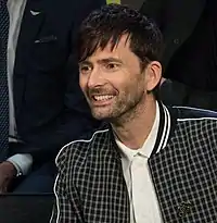 David Tennant, l'interprète du quatorzième Docteur, ici à la New York Comic Con de 2018.