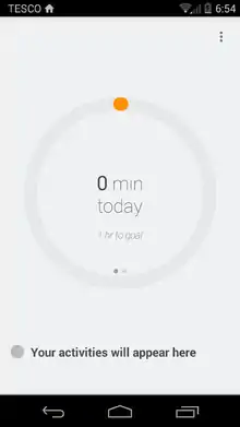 Description de l'image Google-Fit-Screenshot-v1.0.png.