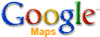 Logo de Google Maps (version bêta) de 2005 à 2007.