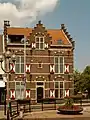 Gorinchem, maison 'Le chapeau bleu'