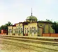 Station de chemin de fer à Farab, Turkménistan.