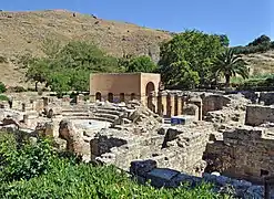 Ruines de Gortyne, Crète.