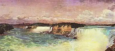Chutes du Niagara, 1889.