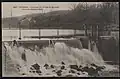 La chute d'eau de l'écluse de Kerlouet (carte postale, vers 1905).